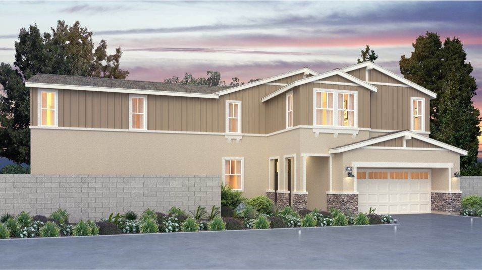 单亲家庭 为 销售 在 Gabion Ranch - Stonebrook - Residence Three 16515 Monteviejo Street FONTANA, CALIFORNIA 92336 UNITED STATES