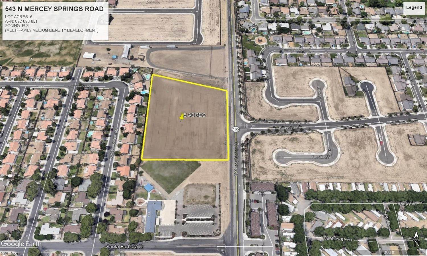 土地,用地 为 销售 在 543 N Mercey Springs Road Los Banos, 加利福尼亚州 93635 美国