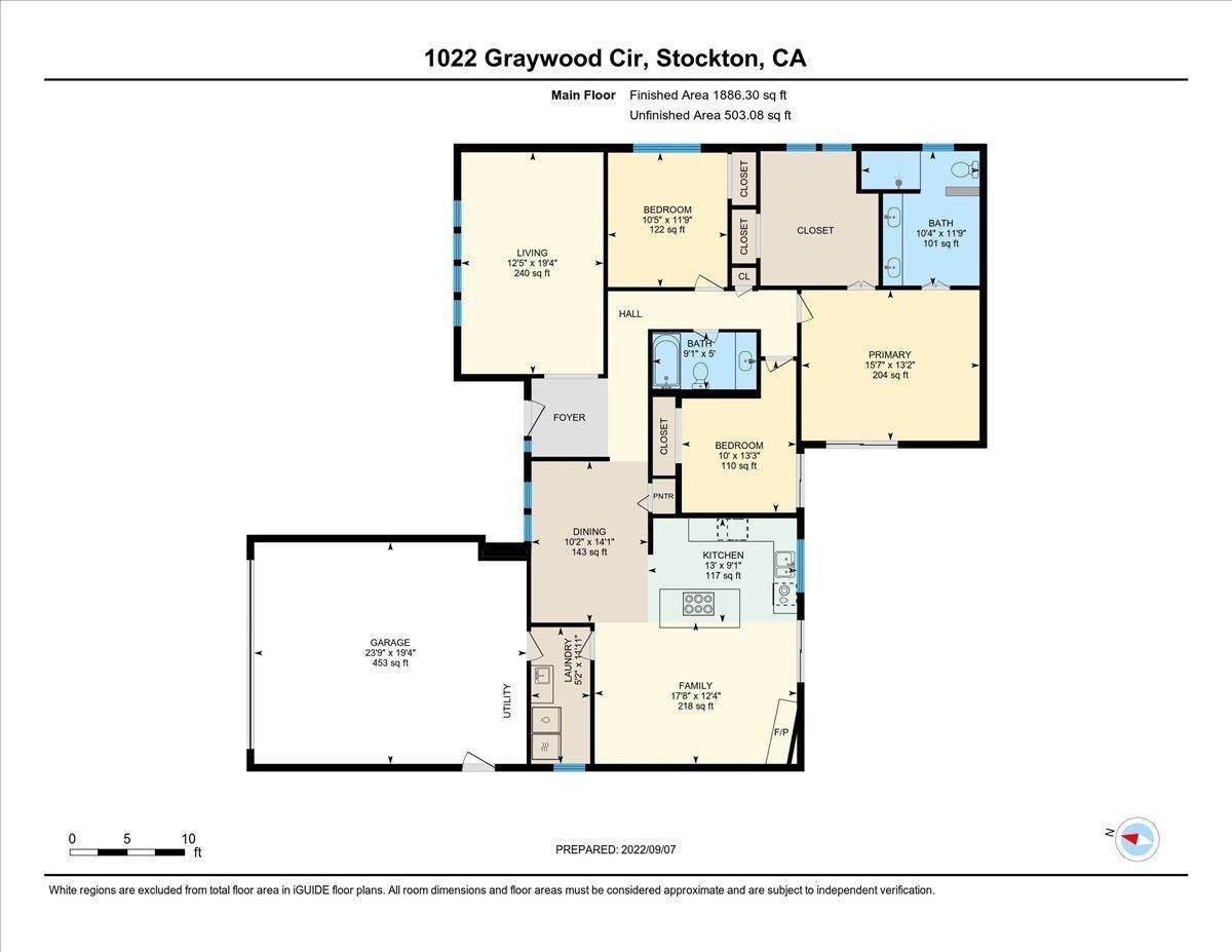 47. Single Family Homes for Active at 1022 Graywood Circle Stockton, California 95209 United States