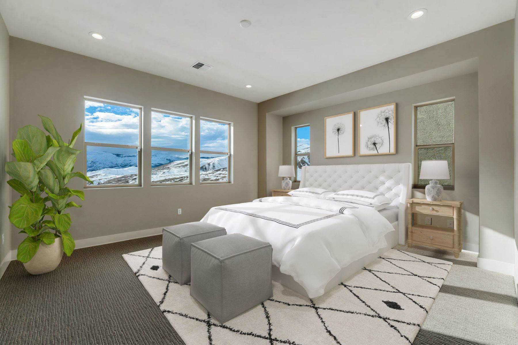 20. Single Family Homes for Active at New Construction Home with Expansive Views 2241 Cold Creek Trail Reno, Nevada 89523 United States