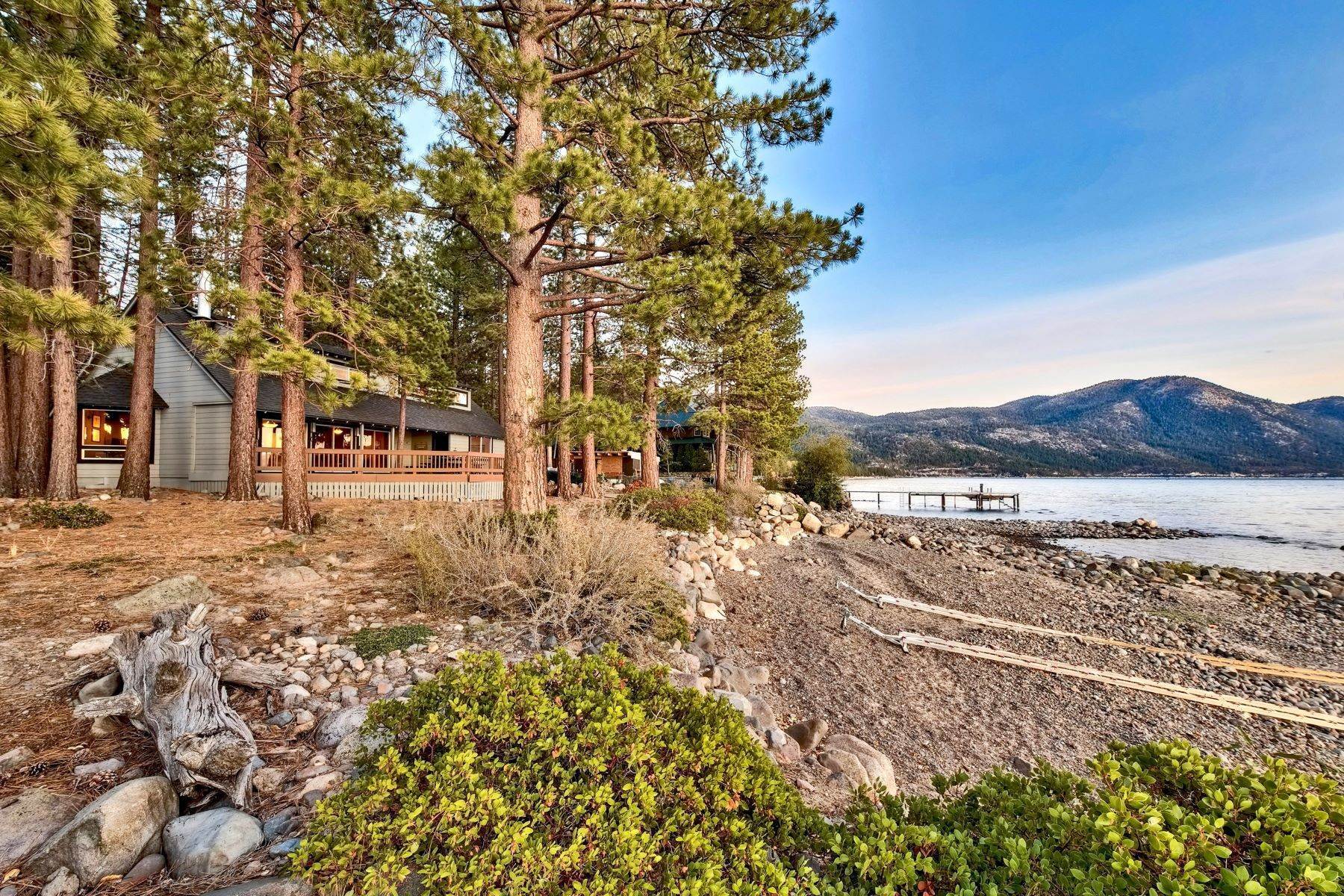 6. Single Family Homes for Active at Unique Lakefront Opportunity 893 Lakeshore Blvd Incline Village, Nevada 89451 United States
