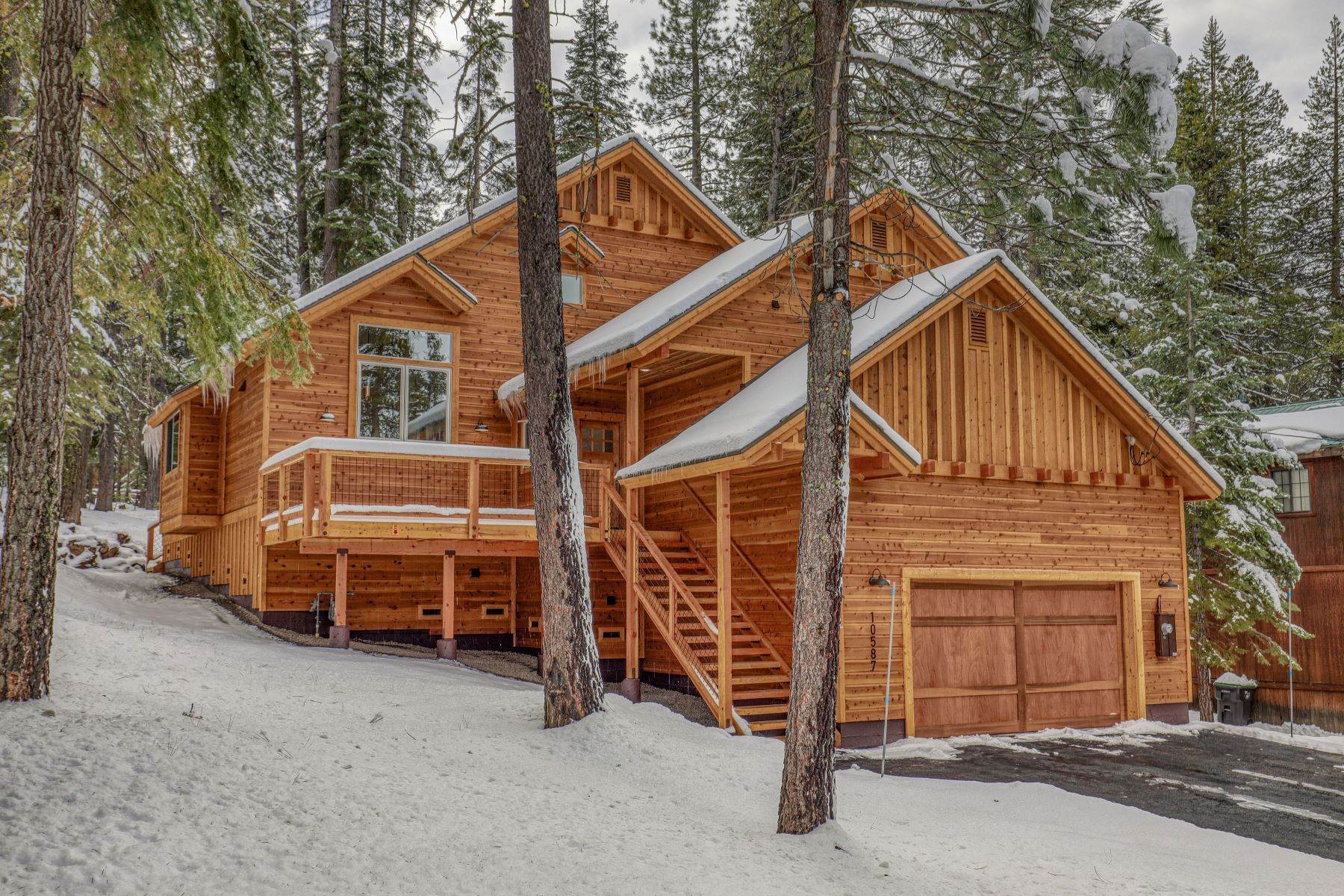 Single Family Homes for Active at New Construction in Tahoe Donner 10587 Mougle Lane Truckee, California 96161 United States