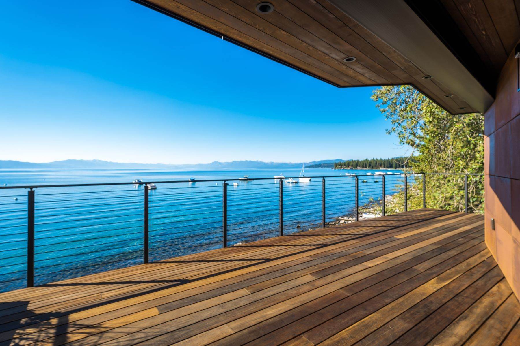 30. Single Family Homes for Active at Tahoe Quarterly 2023 Mountain Home Award for Lakefront Design 6350 North Lake Blvd Tahoe Vista, California 96148 United States