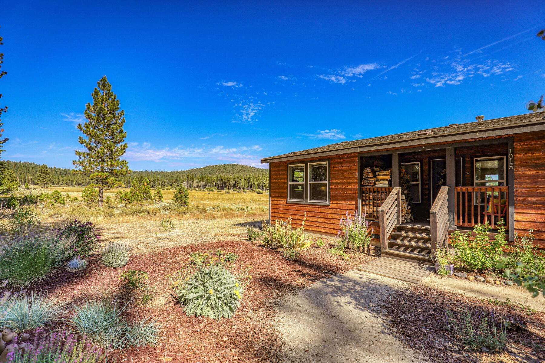 24. Single Family Homes for Active at 10 Acre Mountain Retreat Overlooking Meadow 1015 Mountain Quail Road Calpine, California 96124 United States